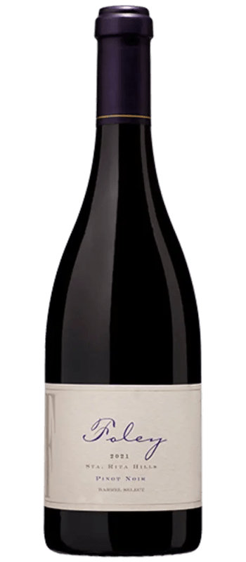 barrel select pinot noir 2021 sta rita hills bottle shot