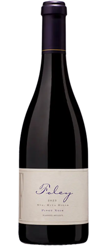 barrel select pinot noir 2023 sta rita hills bottle shot