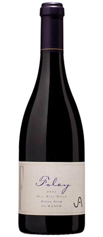 ja ranch pinot noir 2021 sta rita hills bottle shot